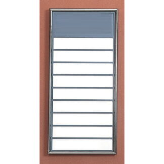 案内板 P250-38 カバー付 / なし / 9段(1 - 8) 256mm幅 名入れなし プラスチックタイプ 返品不可品 1個  / 光 hikari 案内表示板 ビル案内 行先案内