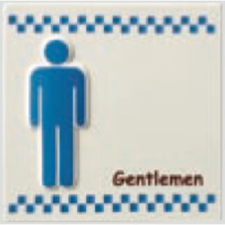 部屋案内プレート SCP-5 / トイレ 男性 Gentlemen 1個  / 光 hikari 案内プレート 案内サイン お手洗い