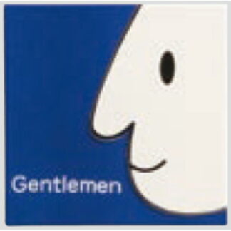 部屋案内プレート SCP-9 / トイレ 男性 Gentlemen 1個  / 光 hikari 案内プレート 案内サイン お手洗い