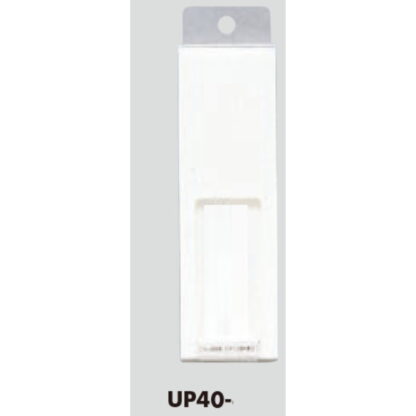 部屋案内プレート UP40-N / 無地 スライド式 1個  / 光 hikari ユニプレート 案内プレート サインプレート - 画像 (3)