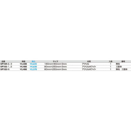 サインスタンド UP105-1 / 三角 保険証をお出しください 1個  / 光 hikari 案内スタンド 案内サイン サインスタンド - 画像 (3)