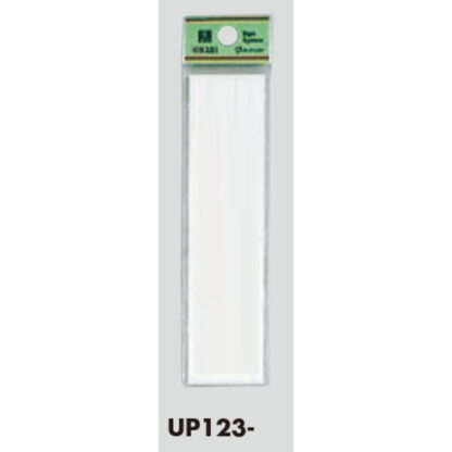 案内プレート UP123-T / 無地 テープ付 1個  / 光 hikari ユニプレート 案内プレート サインプレート - 画像 (3)