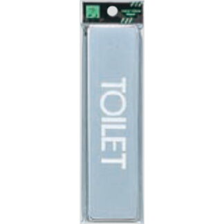 部屋案内プレート KS457-12 / TOILET 鏡面 1個  / 光 hikari 案内プレート 案内サイン サインプレート