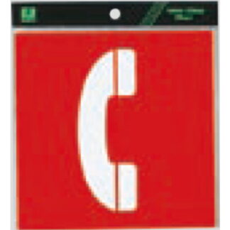 案内シール ES1620-8 / 電話 TELEPHONE 1個  / 光 hikari 案内プレート 案内サイン サインプレート