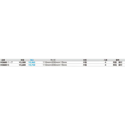 木製 案内プレート H2880-5(両面) / 営業中 本日は休ませて戴きます 1個  / 光 hikari 案内プレート 案内サイン サインプレート 吊り下げ - 画像 (2)