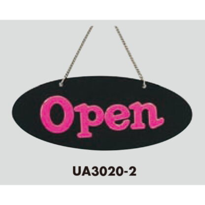 案内プレート UA3020-2 / Open 1個  / 光 hikari 案内プレート 案内サイン サインプレート 営業中 吊り下げ - 画像 (3)