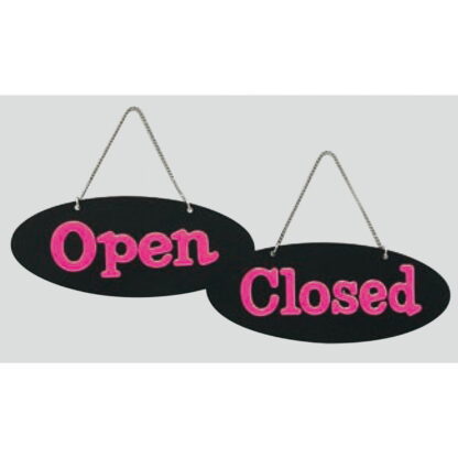 案内プレート UA3021-2 / Open Closed 1個  / 光 hikari 案内プレート 案内サイン サインプレート 営業中 吊り下げ