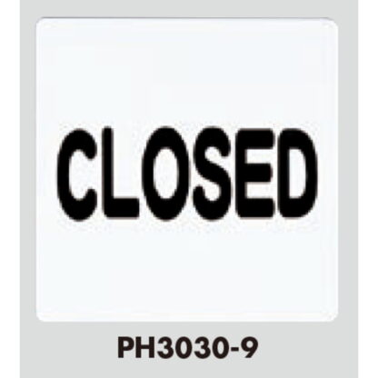 案内プレート PH3030-9 / CLOSED 1個  / 光 hikari 案内プレート 案内サイン - 画像 (3)