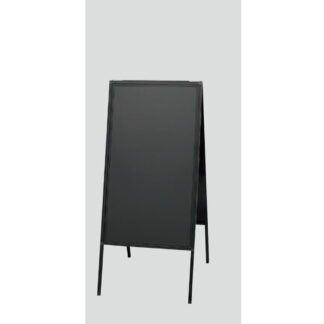 アルミ枠スタンド黒板（両面） 3台セット ABD85-1 / 蛍光マーカー用 返品代引不可品 / 光 hikari A型スタンド 黒板