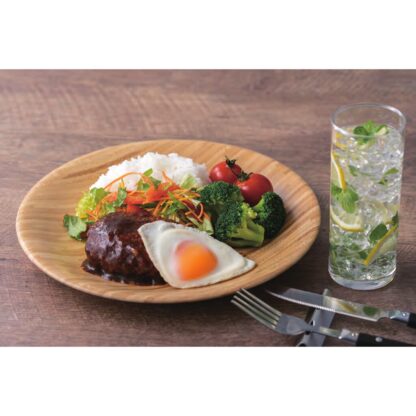 木製食器 ボウル 中 ECL-17 / シンビ 食器 木製食器 皿 ボウル 食洗機可 ハンドメイド - 画像 (8)