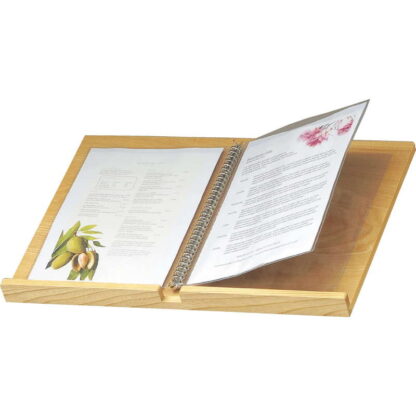 メニュー台 白木タイプ(A4 30穴 直付)(小) SS-820 / 白木 / 返品代引不可 / えいむ メニュー ブック 店頭 案内 スタンド - 画像 (4)