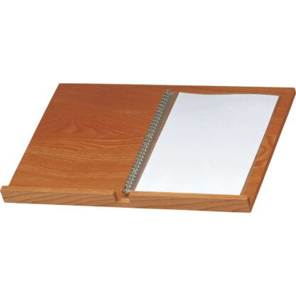 メニュー台 けやきタイプ(A4 30穴 直付)(小) SS-830 / けやき / 返品代引不可 / えいむ メニュー ブック 店頭 案内 スタンド 台 - 画像 (4)