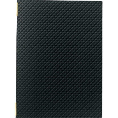 合皮キルト メニュー ピンホールタイプ(特大 B4 4ページ) LB-820 / えいむ 合皮 メニューブック クリップ ピンタイプ - 画像 (6)