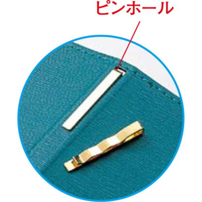高級ソフト 合皮メニュー ピンホールタイプ(特大 B4 4ページ) LB-800 / えいむ 合皮 メニューブック クリップ ピンタイプ - 画像 (4)