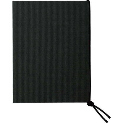 クラフトレザックメニュー(小 A5 4ページ) SB-503 / 外カバー付 / えいむ メニューブック ヒモタイプ - 画像 (5)