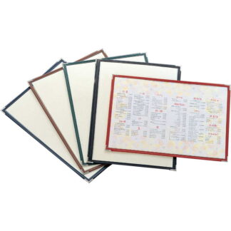 合皮 クリアテーピングメニュー(A4 2ページ) LTA-42 / えいむ テーピング メニューブック