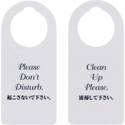 ドアノブサイン SS-15 / シンビ ホテル ルーム ドアノブ 案内 サイン プレート