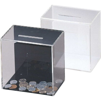 アンケート・募金・応募 BOX ES-2 / えいむ 募金箱 アンケート 収集 入れ ケース スタンド ディスプレイ