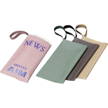 ホテル用 新聞ケース(小)(八つ折り タイプ) NPC-2 / えいむ ホテル 新聞 ドアノブ