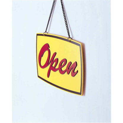 案内プレート角だ円型 OC-71 / OPEN・CLOSED / えいむ 営業中 店頭 サイン プレート 看板 - 画像 (4)
