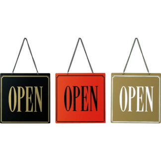 案内プレート OPEN・CLOSED OC-14 / えいむ 営業中 店頭 サイン プレート 看板