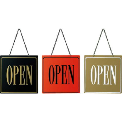 案内プレート OPEN・CLOSED OC-14 / えいむ 営業中 店頭 サイン プレート 看板