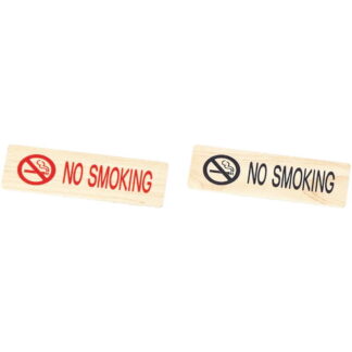 禁煙プレート(ウラ・テープ付) IP-56WE / NO SMOKING / えいむ 案内 禁煙 サイン シール プレート