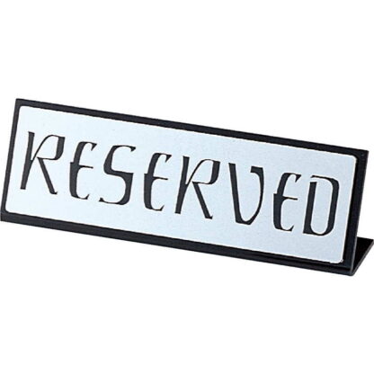 L型スタンド L型 RESERVED RY-52E / えいむ 卓上 予約 インフォメーション サイン - 画像 (5)