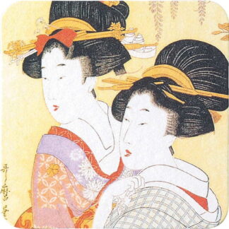 浮世絵 紙コースター50枚入10セット ペーパーコースター(JE) / JAPANシリーズ 返品代引不可 / えいむ コースター 業務用