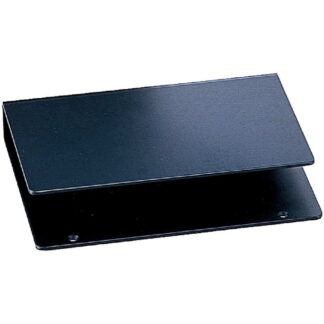 エンビ メニュー＆バインダーホルダー ブラック HC-10 / ブラック / 両面テープ ビス付 / えいむ テーブル 伝票ばさみ 伝票ホルダー受け