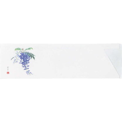 四季 箸袋 500枚入 10セット 箸袋(藤) / 返品代引不可 / えいむ 箸 袋