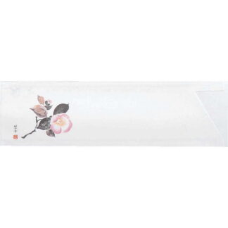 四季 箸袋 500枚入 10セット 箸袋(寒椿) / 返品代引不可 / えいむ 箸 袋