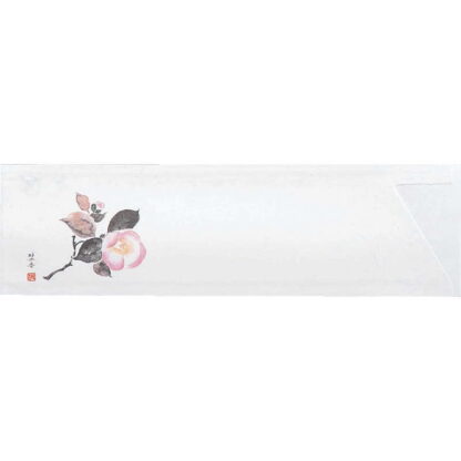 四季 箸袋 500枚入 10セット 箸袋(寒椿) / 返品代引不可 / えいむ 箸 袋