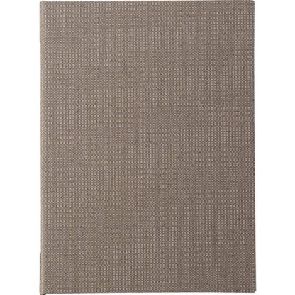 麻柄タイプ メニュー(大 A4 4ページ) MB-721 / えいむ メニューブック クリップ ピンタイプ - 画像 (5)