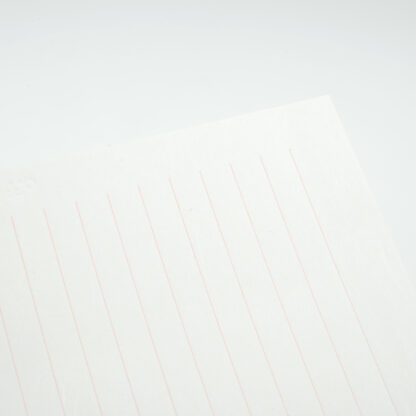 ボールペンで書ける和紙 便箋 大 なめらか ももいろ（20枚入り） BWB-N-L / オオウエ OFF 高級和紙便箋 ピンク ナチュラル - 画像 (2)