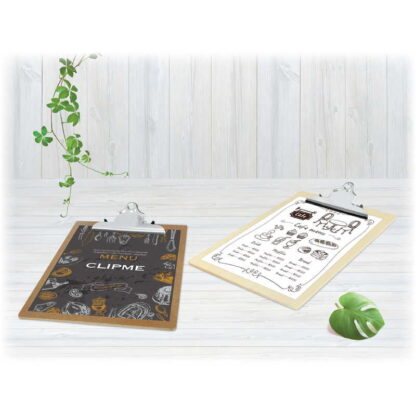 合板金具クリップメニュー CLIPME-1 / シンビ メニューブック クリップメニューブック - 画像 (3)