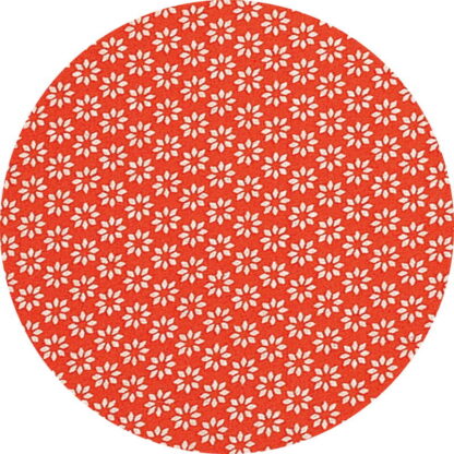 布地 花柄 メニュー(ヨコ 4ページ) 華-106 / えいむ 和風 メニューブック ヒモタイプ B5 - 画像 (3)