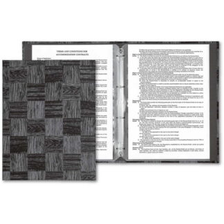 インフォメーションブック LS-1000(バインダー) / シンビ ホテル用品 インフォメーションブック