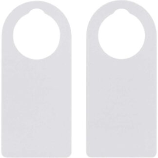 ドアノブサイン SS-15無地板 / シンビ ホテル用品 ドアノブサイン
