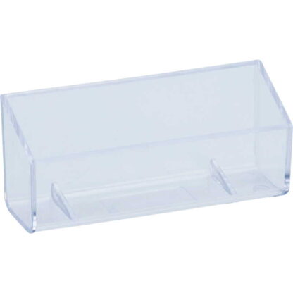 名刺立て フラット(ヨコ置き) (40セット) ZC-CR70703-55 / 返品代引不可  / シンビ 店頭販促用品 横置き