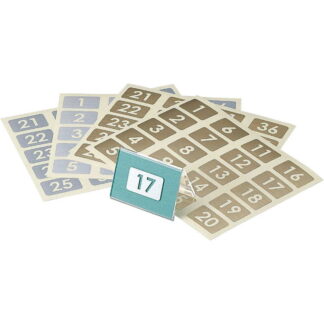 ナンバーシール(ヌキ文字) NC-102 / 受注生産 / えいむ カッティングシート 番号 シール